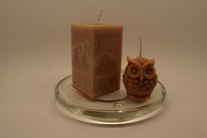 Svíčka kvádr malý s vůní Coffea - Káva