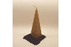 Svíčka pyramida Coffea - Káva